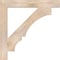 Ekena Millwork Balboa Block Smooth Bracket, Douglas Fir, 5 1/2"W x 46"D x 46"H BKT06X46X46BOA05SDF - alternate 3
